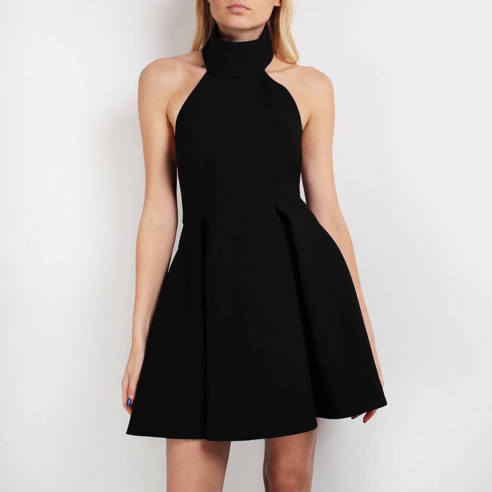 Anthropologie Black Mini Dress